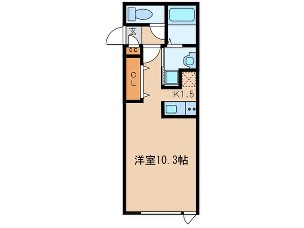 Branche城西の物件間取画像